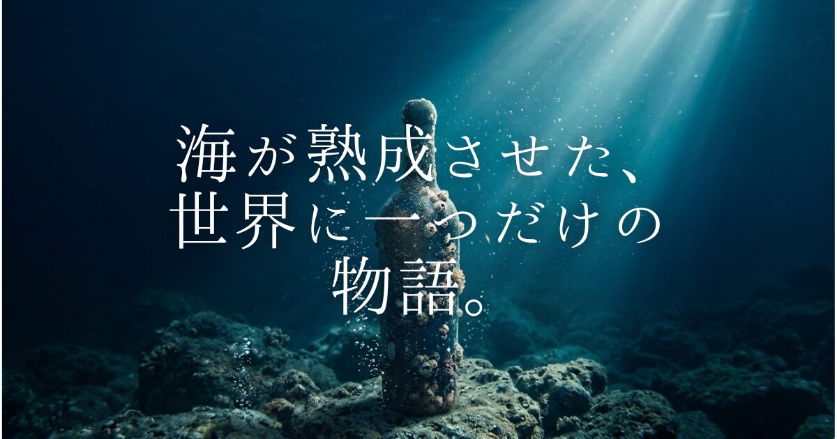 南伊豆の海底で眠り、奇跡のまろやかさを手に入れたワイン「SUBRINA（サブリナ）」。フジツボが付着した世界に一つのボトルは、誕生日や還暦、結婚祝いのギフトに最適です。専門家が教える、海のロマンと圧倒的な味わいが大切な人の記憶に残る理由。