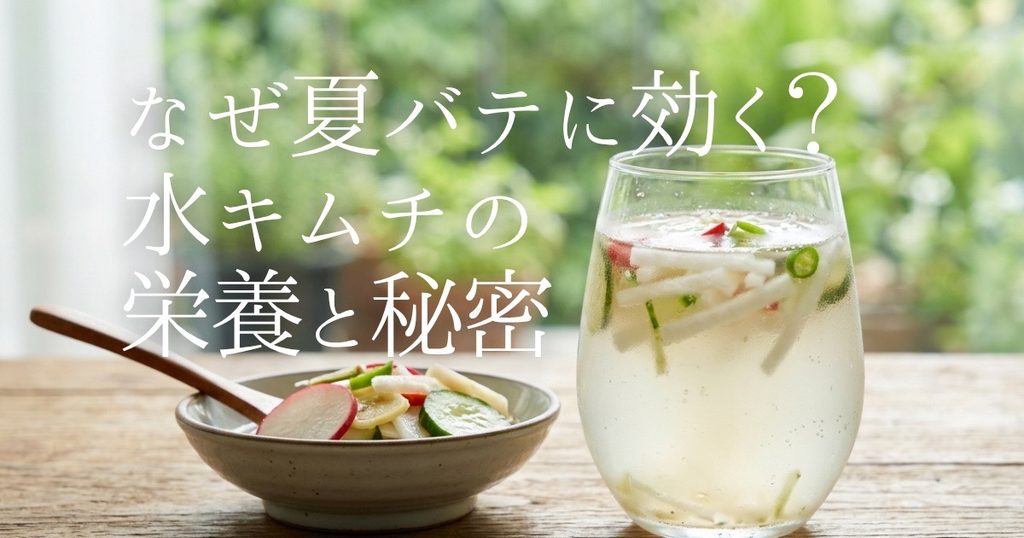 辛くないキムチ？日本人が知らない水キムチの素顔